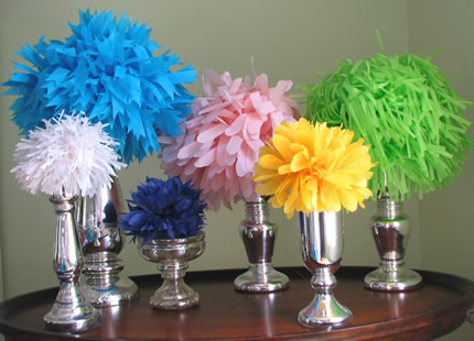 how to make paper flowers with